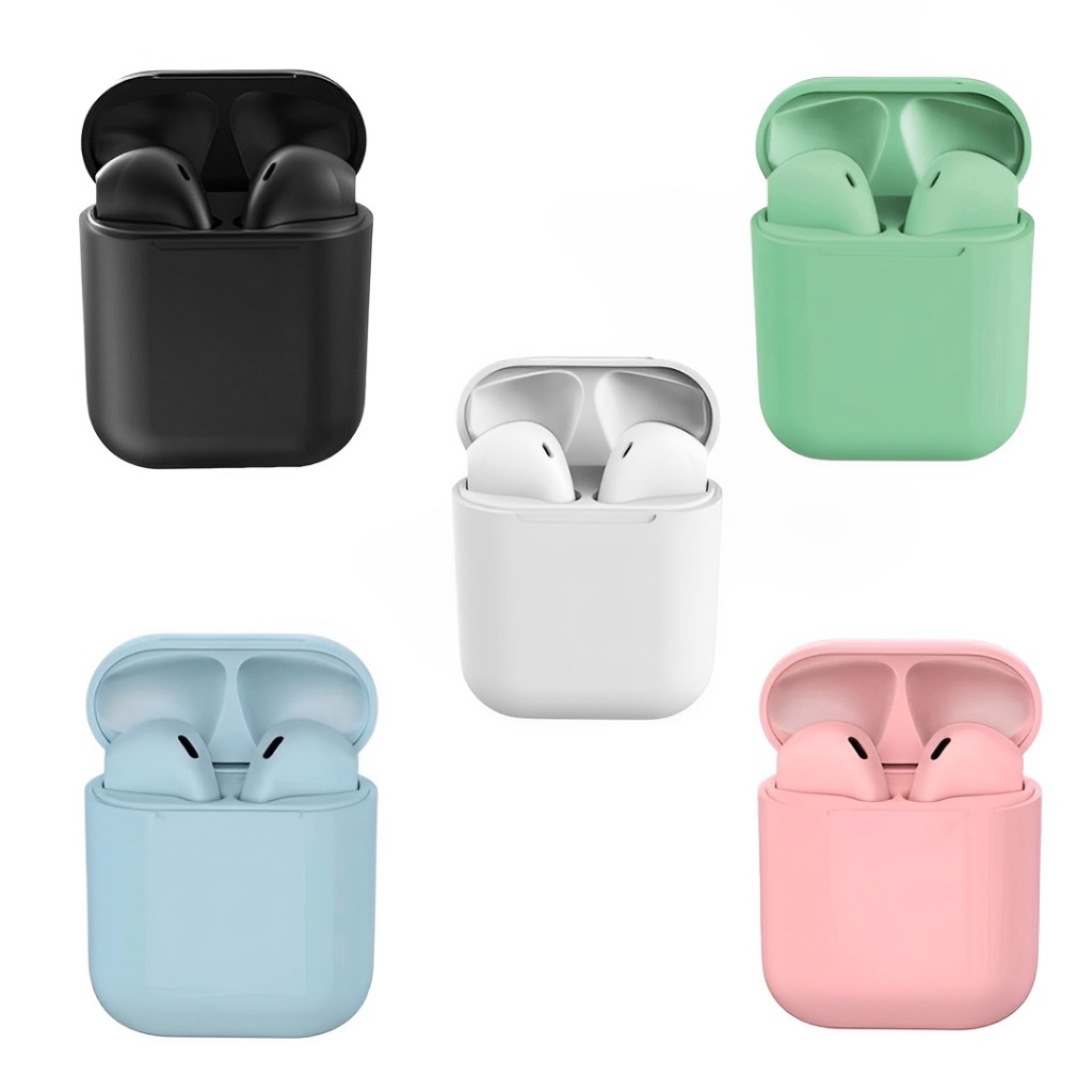 I12 Tws Bluetooth 5.0 Earphone With Mic For IOS Android Rechargeable Wireless Cheap