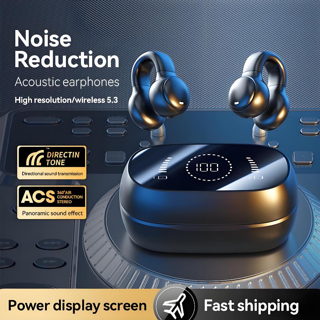 Fone de Ouvido Bluetooth 5.4 Sem Fio Digital Alta Qualidade Intra Auricular -B4