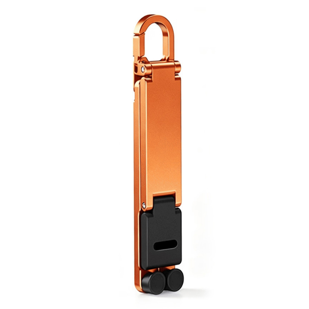 Mini Foldable Phone Stand Keychain – Portable Pocket Cell Holder for Desk Home Office Travel Compact Lightweight Mobil