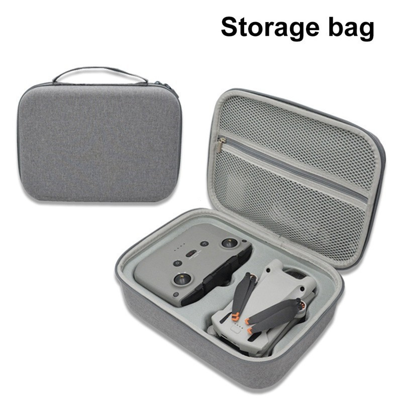 Bolsa para Transporte de Drone DJI Mini 3/3Pro, Armazenamento em EVA, Acessórios para Controle Remoto VHDG