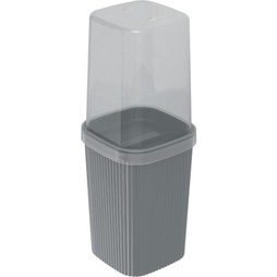 PORTA ESCOVA 380 ML CLASSIC FRISOS - 7,8 X 20,5 CM