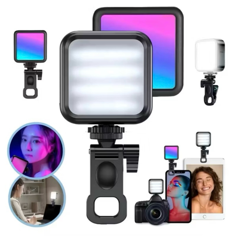Iluminação Fotográfica Noturna De Preenchimento LED Luz De Vídeo De Lâmpada Portátil De Fotografia Luz de bolso compacto