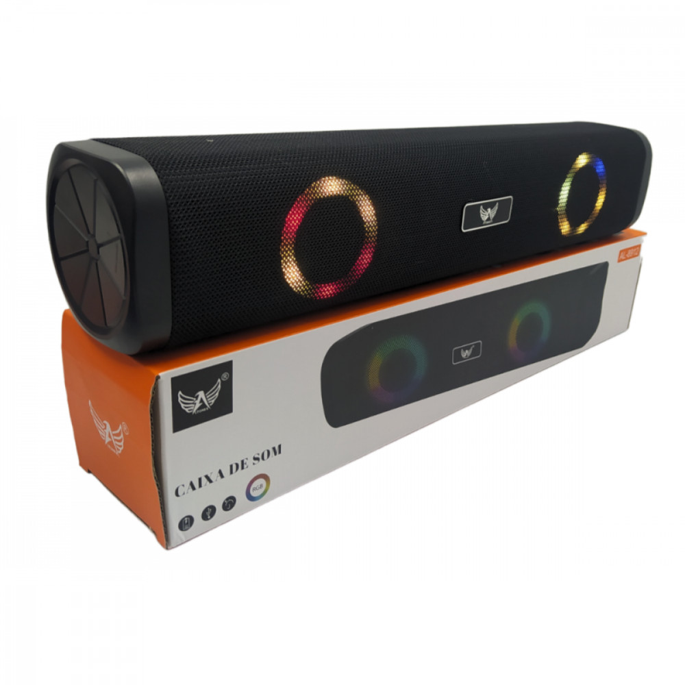 Som Bluetooth Soundbar RGB Altomex AL-8912