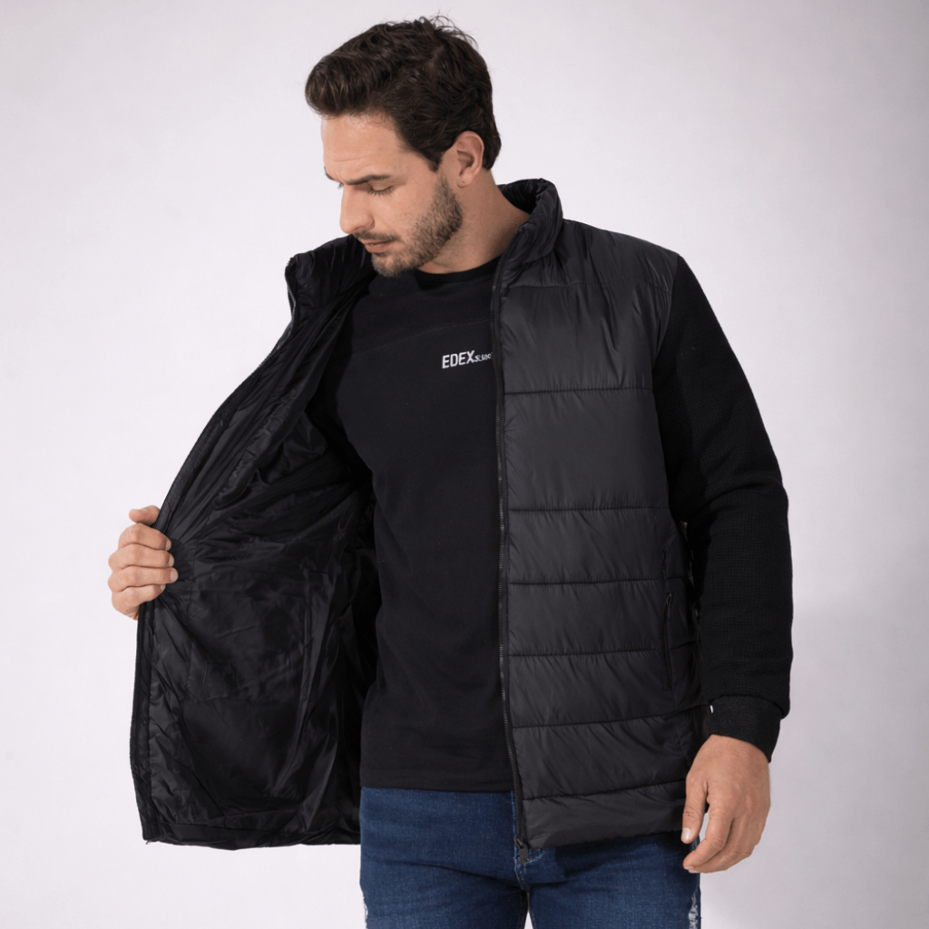 Jaqueta Corta Vento Masculina Impermeável com Capuz Removível Bolso Zíper Esportes Bobojaco