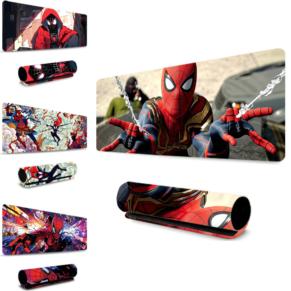 Marvel Spider-Man Extended Mouse Pad Large Waterproof Non-slip Desk Mat for Office Student Laptop Gaming