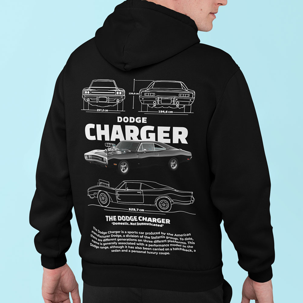 Blusa de Frio Dodge Charger Toretto  Moletom Velozes e Furiosos Casaco 100% Algodão Premium