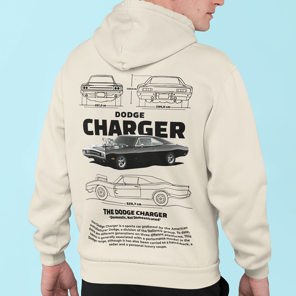 Blusa de Frio Dodge Charger Toretto  Moletom Velozes e Furiosos Casaco 100% Algodão Filme Braian