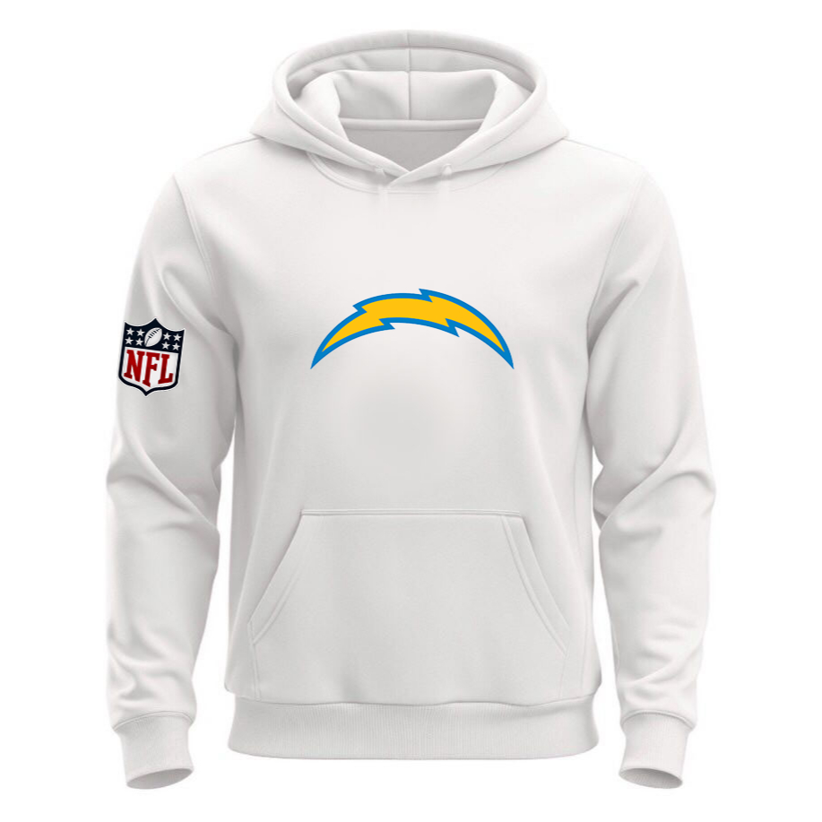Blusa De Frio Moletom Casaco Jaqueta NFL Masculina Feminina Futebol Americano Los Angeles Chargers