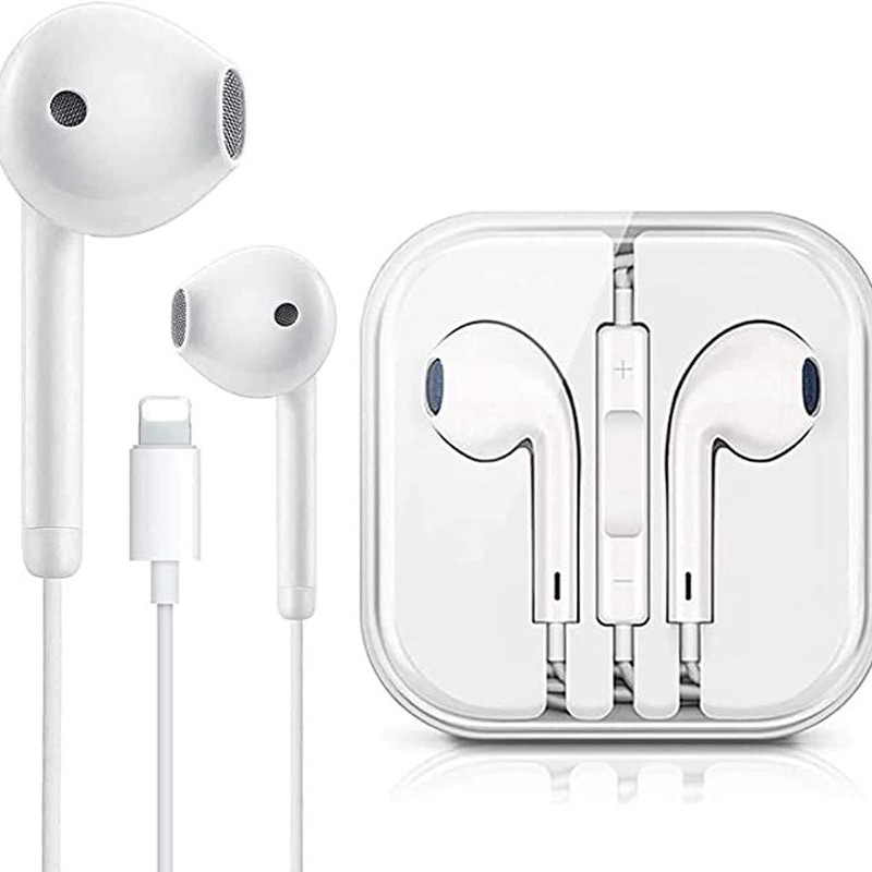 wired in-ear Bluetooth stereo headset is suitable for iphone 8/8plus x xs max 11 12 promax