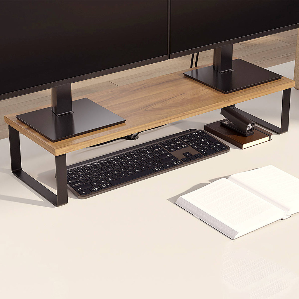 Suporte para Monitor Stand Desk Marrom Reliza 009405