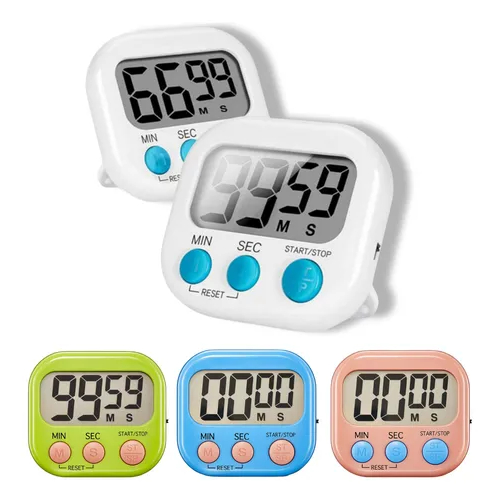 Magnético LCD Digital Kitchen Countdown Timer, Despertador de cozinha, Home Acessórios