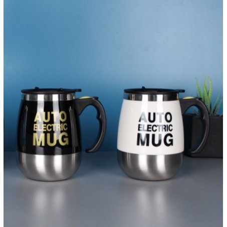 Mistura De Leite Café,Caneca 400ml Magnética De Aço Inoxidável Criativa Automática,Caneca Mixer Automatico