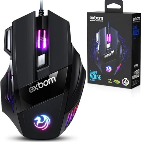 Mouse Gamer 7D 3200 Dpi Led Gaming Usb Xtreme 03250 - MS-G260