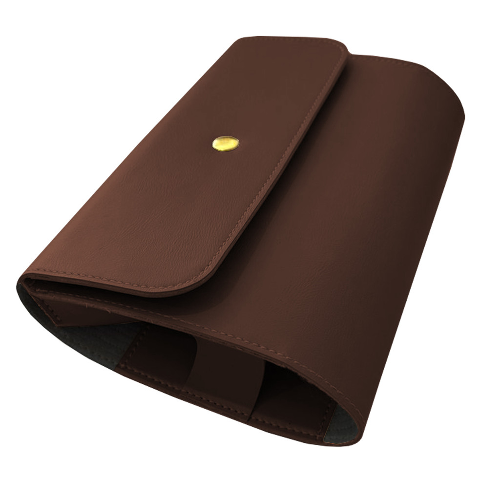 Capa Case Estojo para Mouse e Carregador Marrom