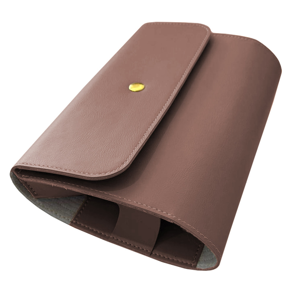Capa Case Estojo para Mouse e Carregador Bege Escuro