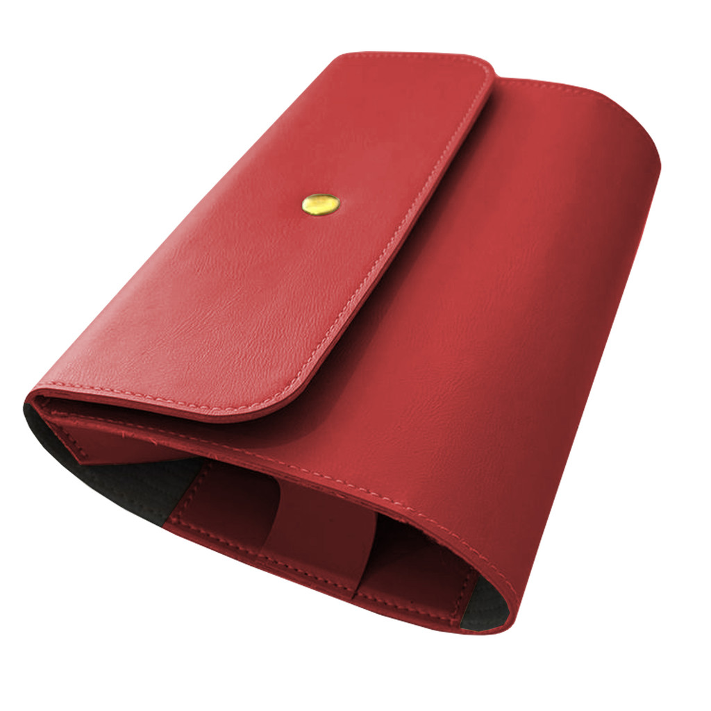 Capa Case Estojo para Mouse e Carregador Vermelho