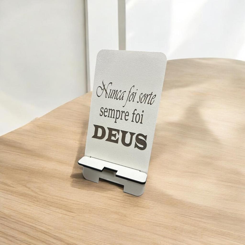 Kit 10 Expositor Celular MDF Suporte Mesa Vitrine Porta Celular Smartphone Loja Escritório Decoração
