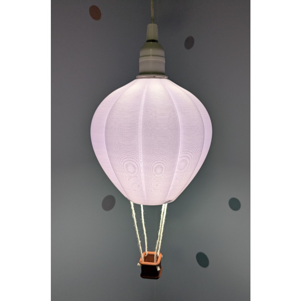 Luminária Balão Infantil Smart – Quarto de Bebê e Criança – Decoração Criativa LED Cabo 1,5m