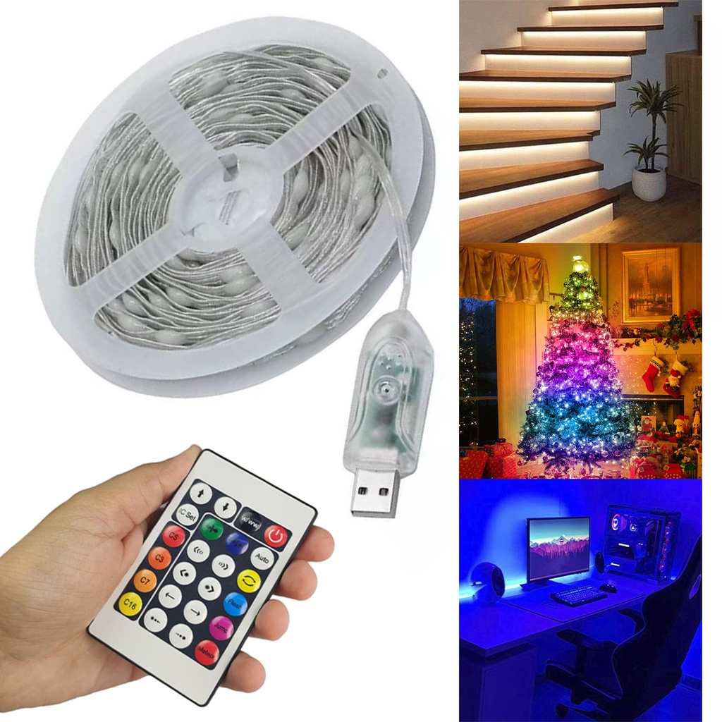 Fita Led Smart Aplicativo Celular App 20 Metros Cores RGB Decoraçao Iluminaçao Gamer Natal Arvore Mesa Escada Loja