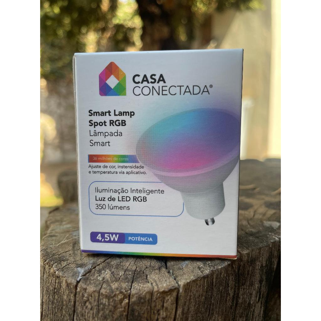 KIT 2UN - SMART LAMP DECOR RGB LAMPADA SMART 350 LUMENS CASA CONECTADA
