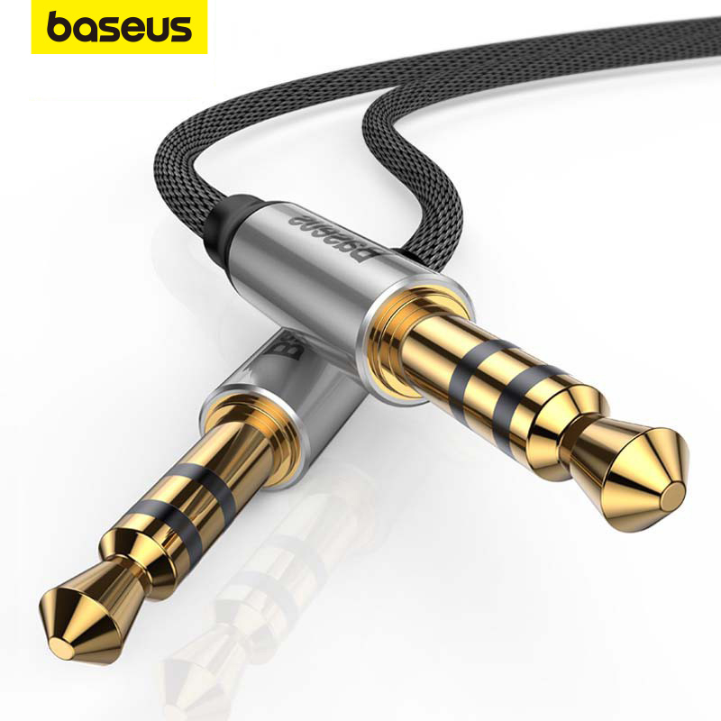 Baseus 3.5mm Male to Male Jack Audio Auxiliary Speaker Cable for Car Headphone