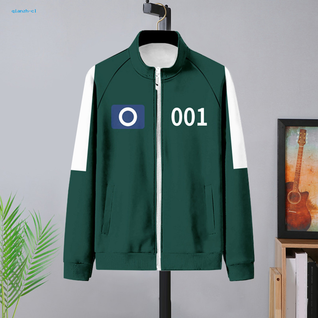 Gaming-inspired Clothing Set Best Gift for Gamers 2 Pcs Kids Sweatshirt and Pants Contrast Color Zip-up Jacket with Lape