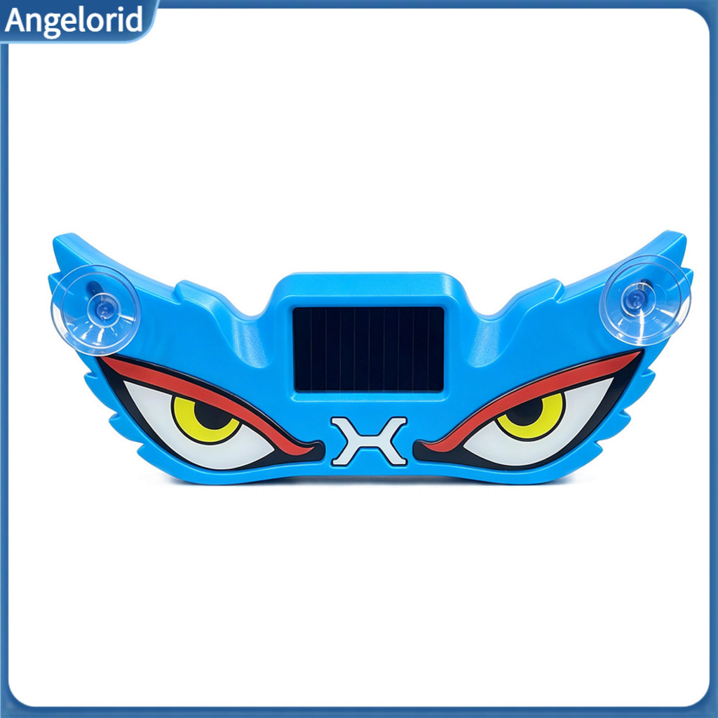 Solar Car Warning Lights Led Automotive Light Demon Eye Rechargeable Window with Suction Cup – Devil Windshield for Au