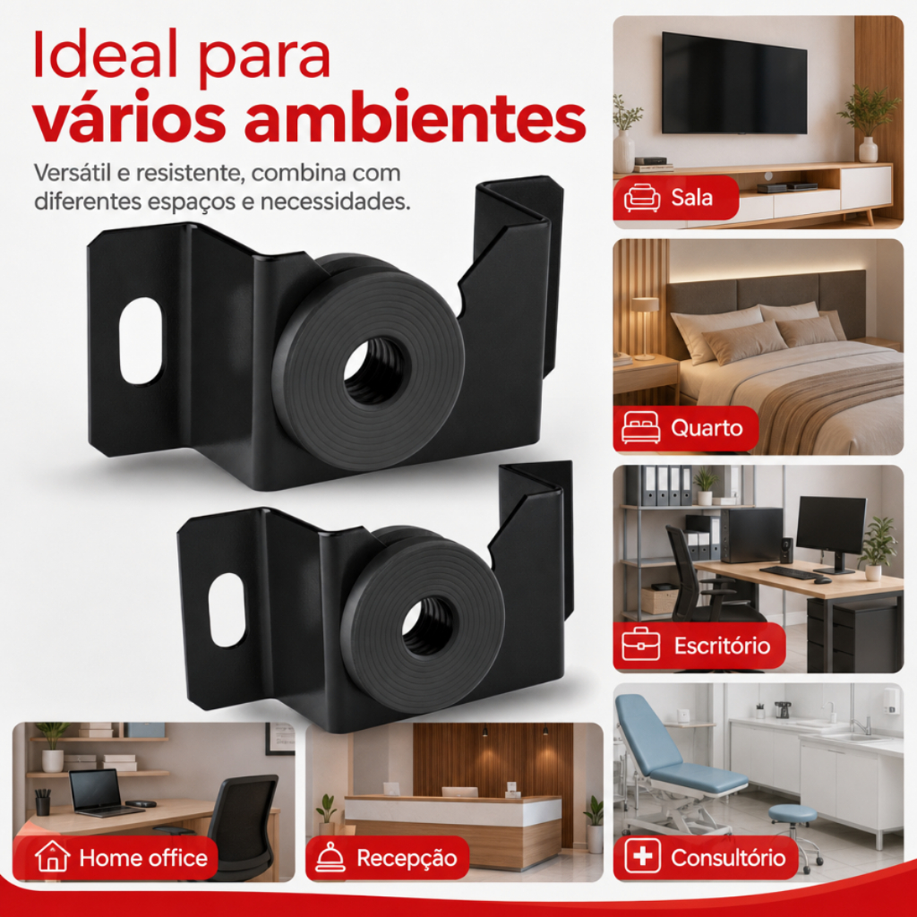 Suporte Fixo Universal Tv Monitor 10 A 100 Polegadas 100kg