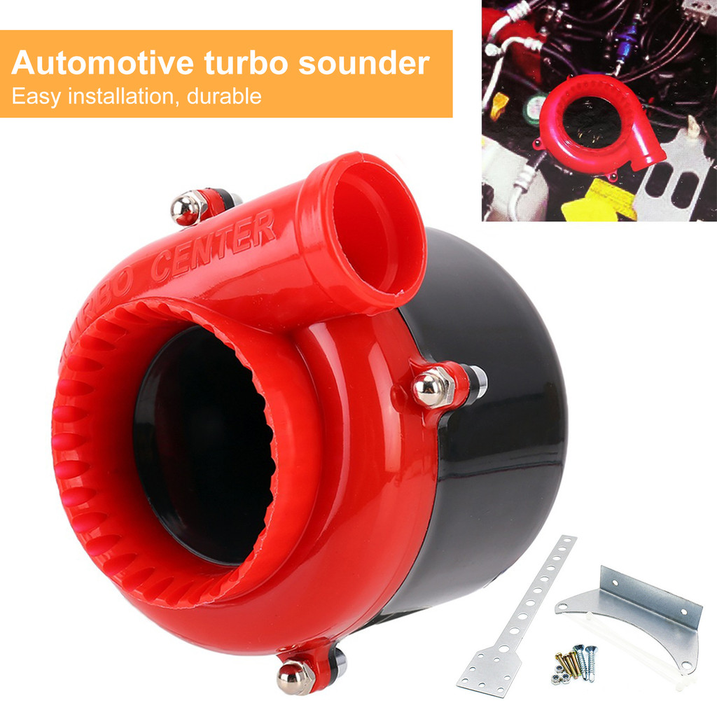 GA-Car Turbo Sounder Whistle Universal Electric Falso Relief Valve Simulador De Som Válvula De Descarga Automática Analó