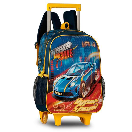 Mochila de Rodinhas Grande 40cm Fast Machine 16″ Clio FM23030K