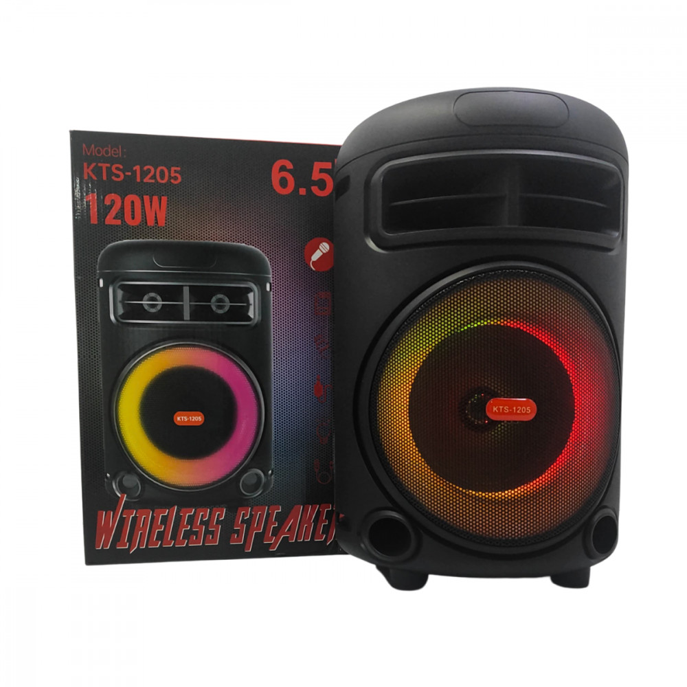 Caixinha Bluetooth RGB 120W - Som Poderoso e Stylish!