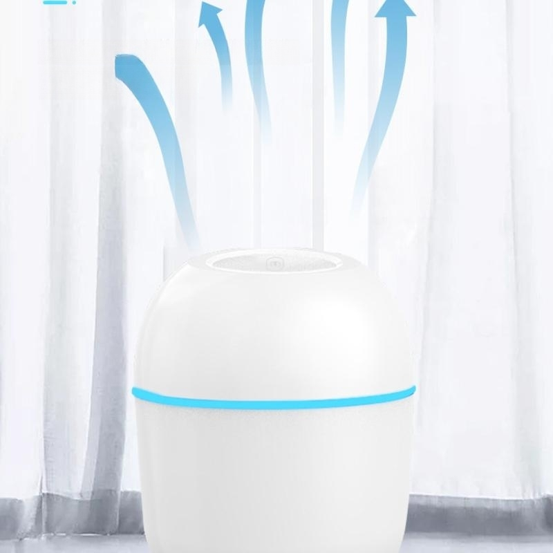 Mini Umidificador Grande Capacidade Com Atmosfera Led Luz Noturna Lâmpada Casa Para Quarto Casa Escritório Promoção