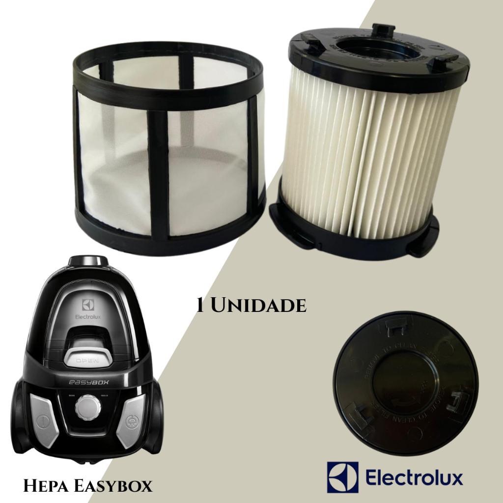 Filtro para Aspirador de Pó Compatível Com Electrolux - Hepa Easy Box com Tela