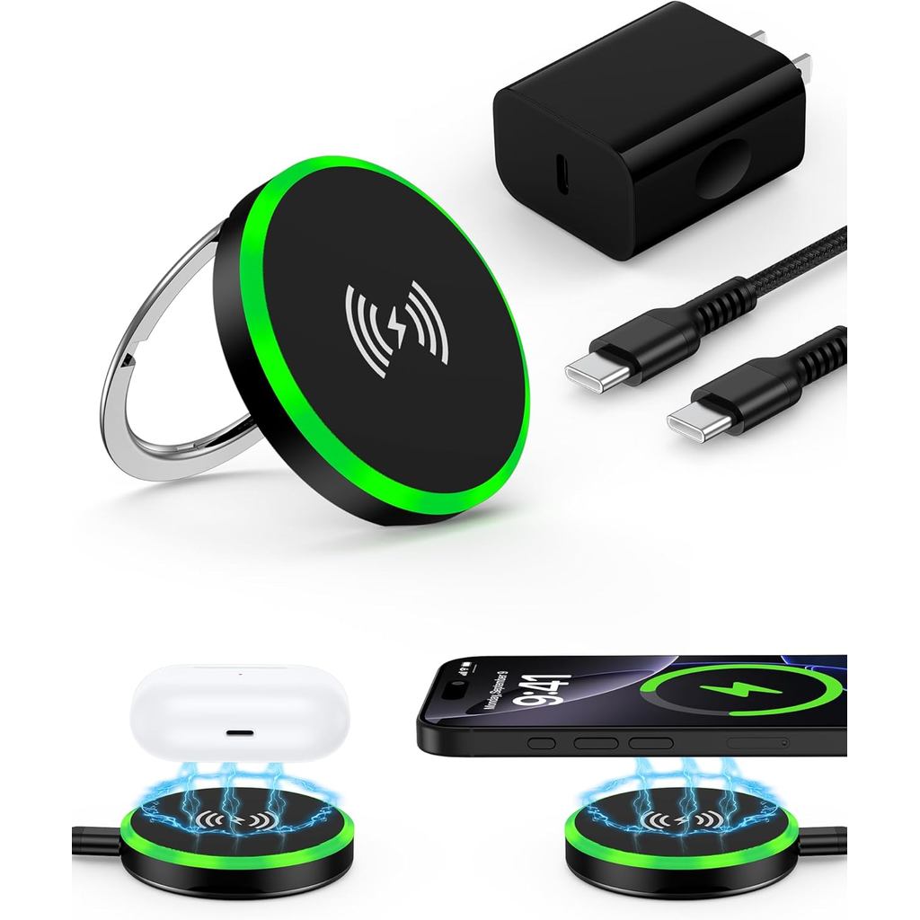 Samsung Magsafe Charger 15w Magnetic Wireless Charger Pad Fast Charging for Galaxy S26 S25 Edge S24 Ultra S23 S22 Fe S21