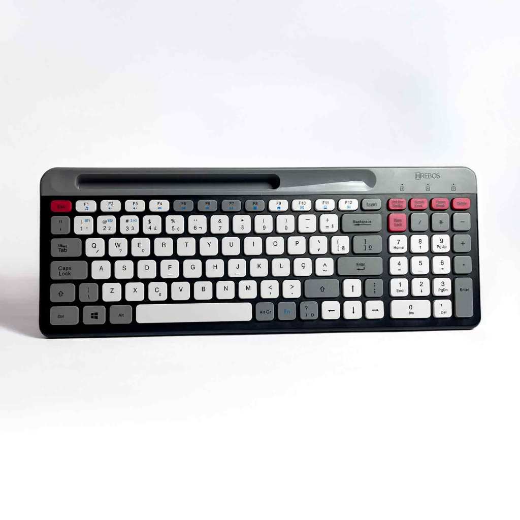 Teclado ShadowType Conector USB + Bluetooth Bateria  Premium MAC/Windows/Linux e Android IF-259