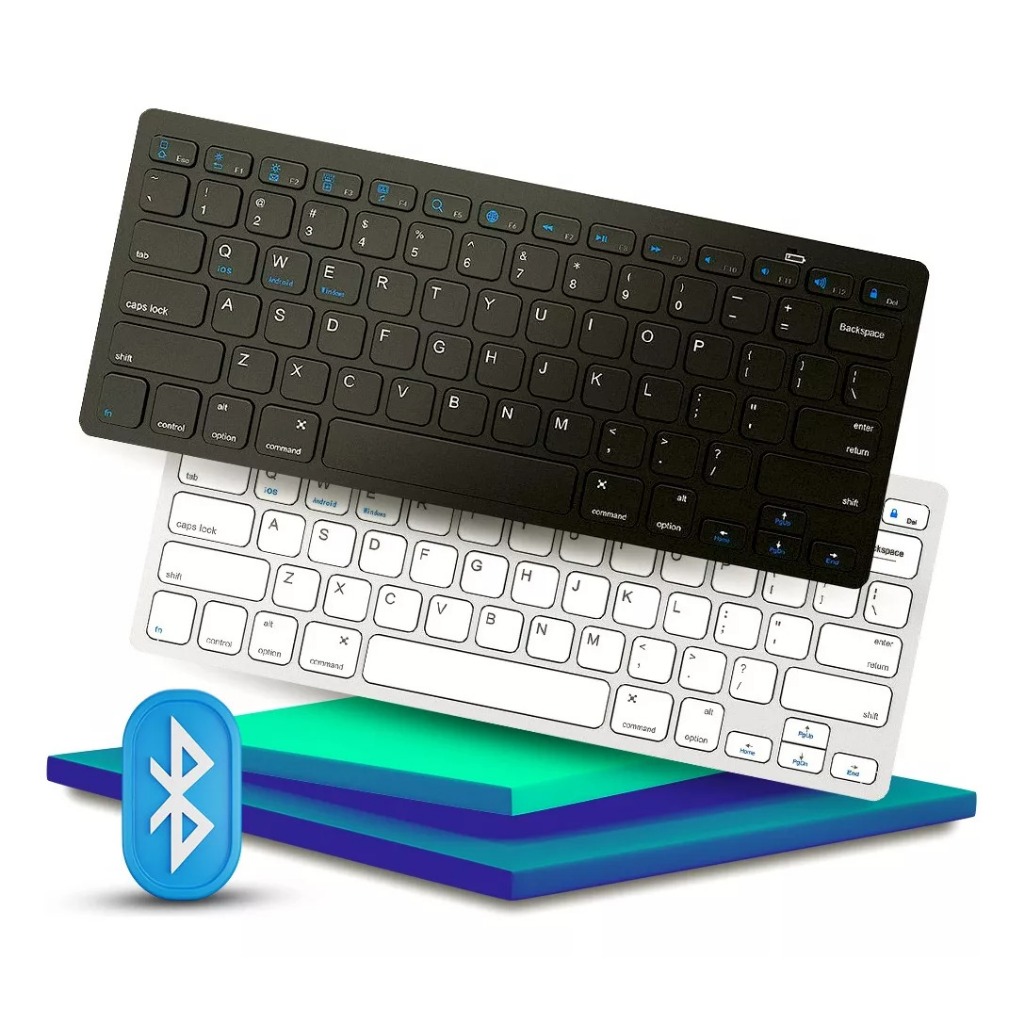 Teclado Bluetooth Sem Fio Tablet Pc Notebook Celular LEY-174