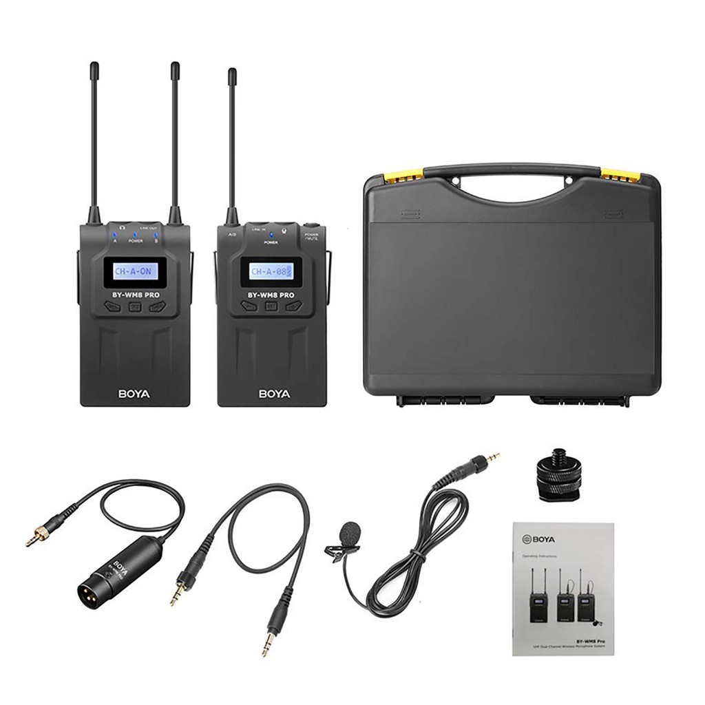 Microfone Wm8 Pro K1 Dslr Xlr Smartphones Wm8