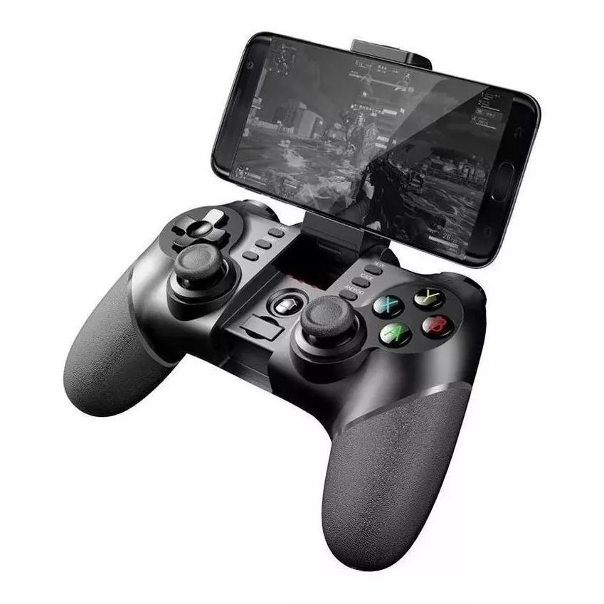 Controle Joystick Bluetooth Ipega PG-9076 3 em 1 Wireless Controller para Smartphone Android e IOS