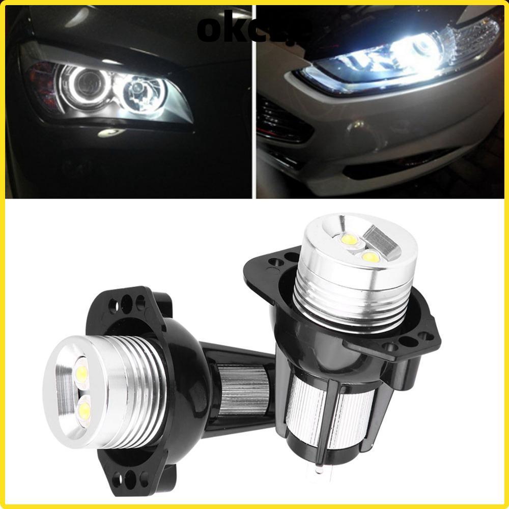 Anel De Halo De Olhos De Anjo OKCCE , Luz Marcadora De Tecnologia LED De Potência De 12 W Em Forma De Lâmpadas Automátic