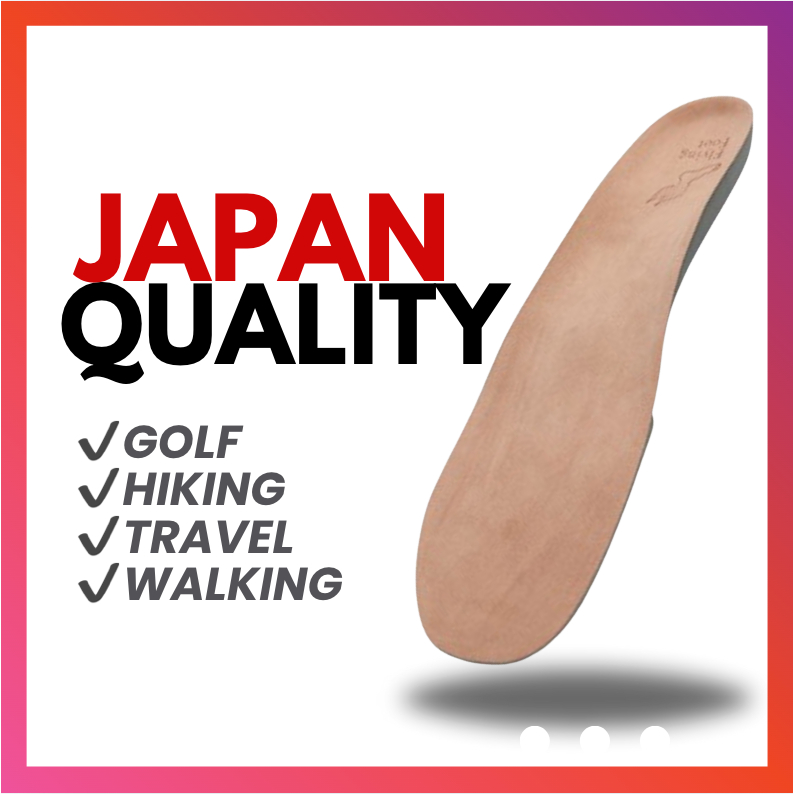 【Direct from Japan】HOSHINO B+ FF Flying Foot Premium Insoles for Golf Hiking Travel