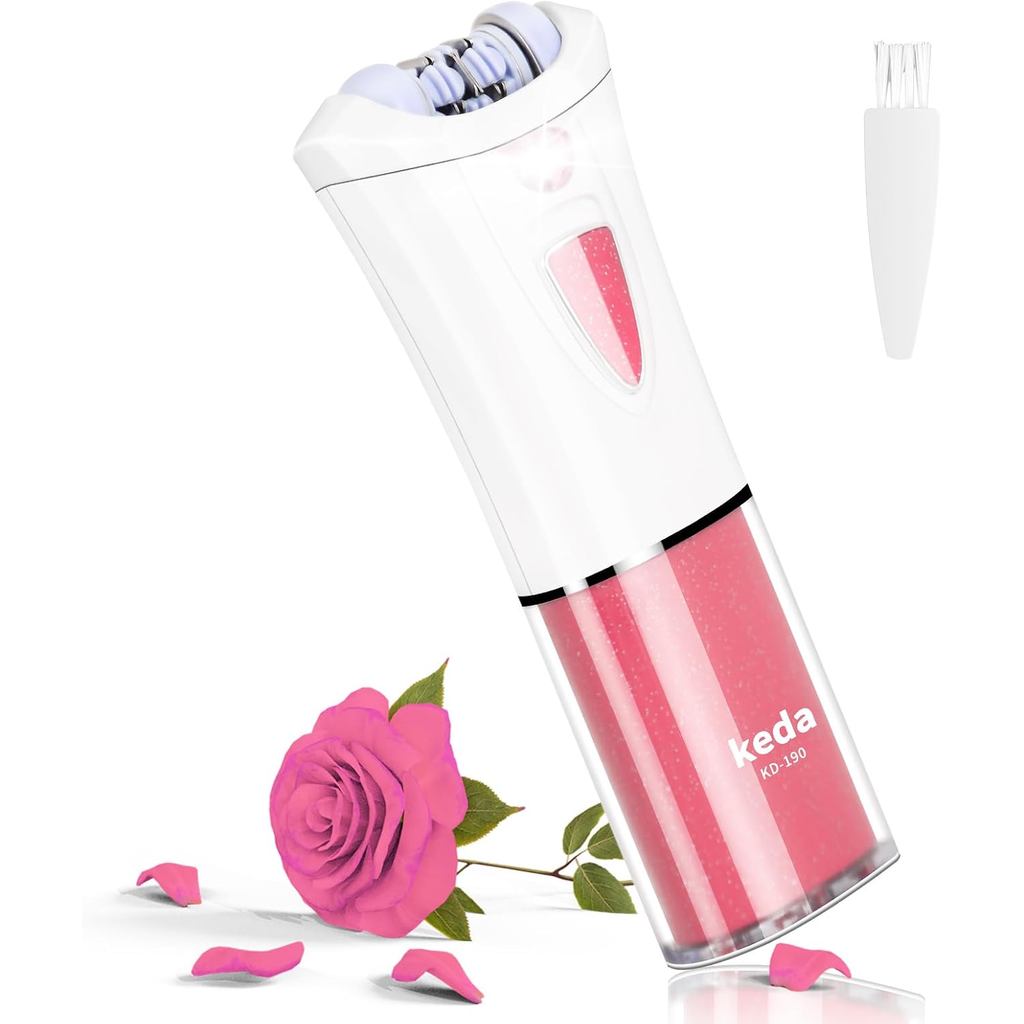 Epilator for Women,Electric Epilator Woman Face,Facial Epilator with LED Light,Wireless Female Electric Epilator,Electri