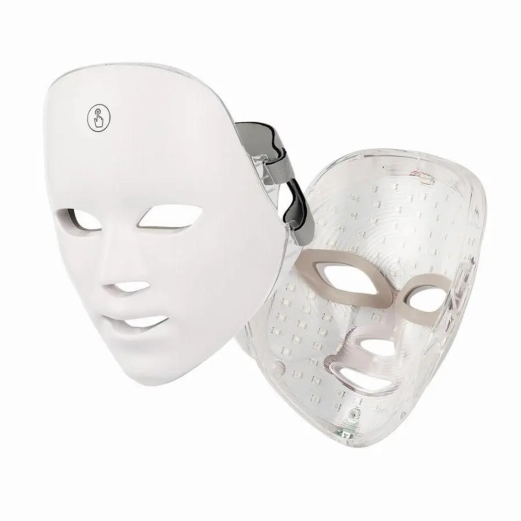 Máscara Led 07 Cores Wireless Tratamento Estética Acne