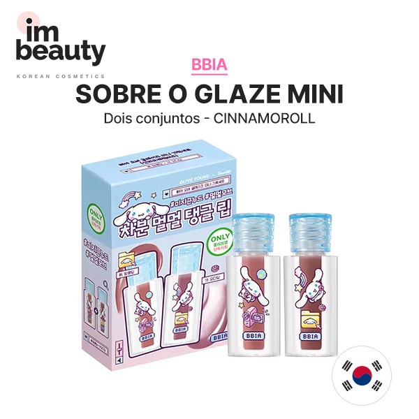 [BBIA] Conjunto Especial Duplo Over Glaze Mini (06 Xarope De Amendoim + 18 Amoreira)