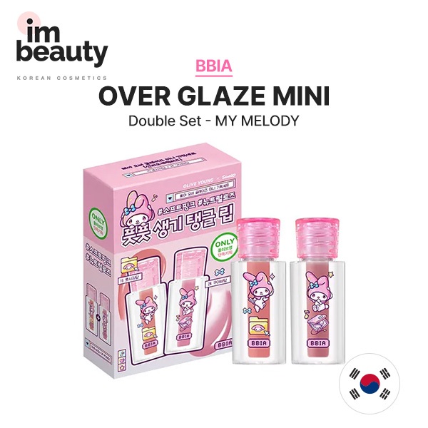 [BBIA] Conjunto Especial Duplo Over Glaze Mini (16 Xaropes De Maçã Rosa + 24 Goiaba)