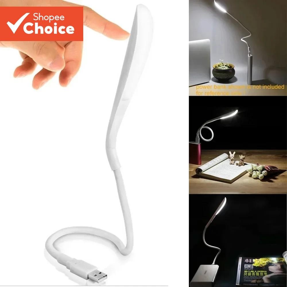 Flexível USB Sensor de Toque Luz Noturna Portátil Luzes LED para Notebook Laptops e Teclado