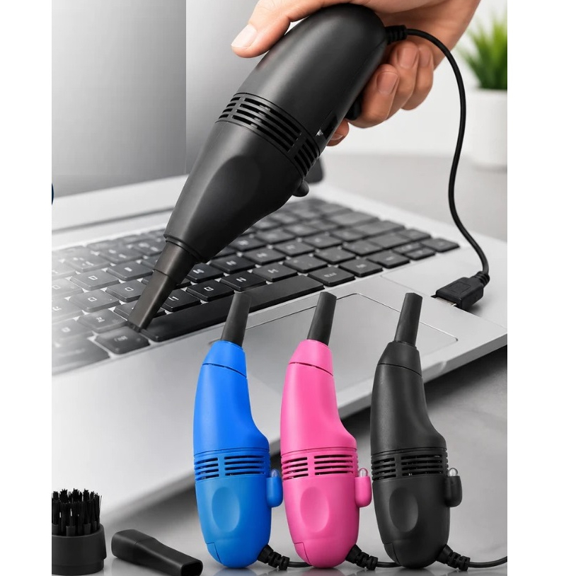 Mini Aspirador De Pó USB Portátil Limpeza Teclado Note Pc