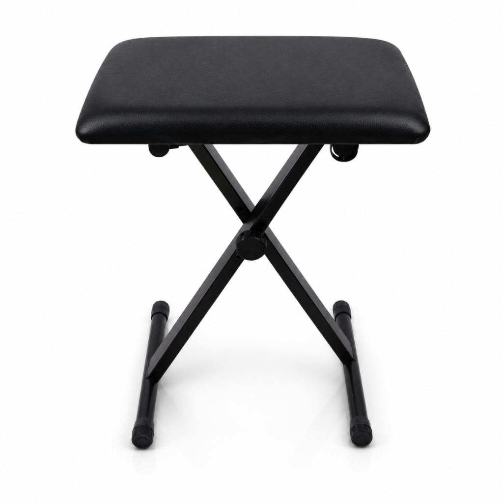 Banco Para Teclado Musical Portátil Almofadado Oscar Stands Os701
