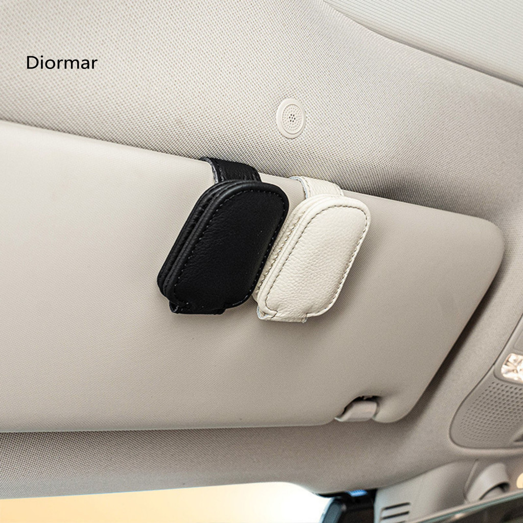 Magnetic Sunglasses Storage Car Holder for Visor Multi-functional Clip for Glasses Tickets No Drill Scratch-proof for So