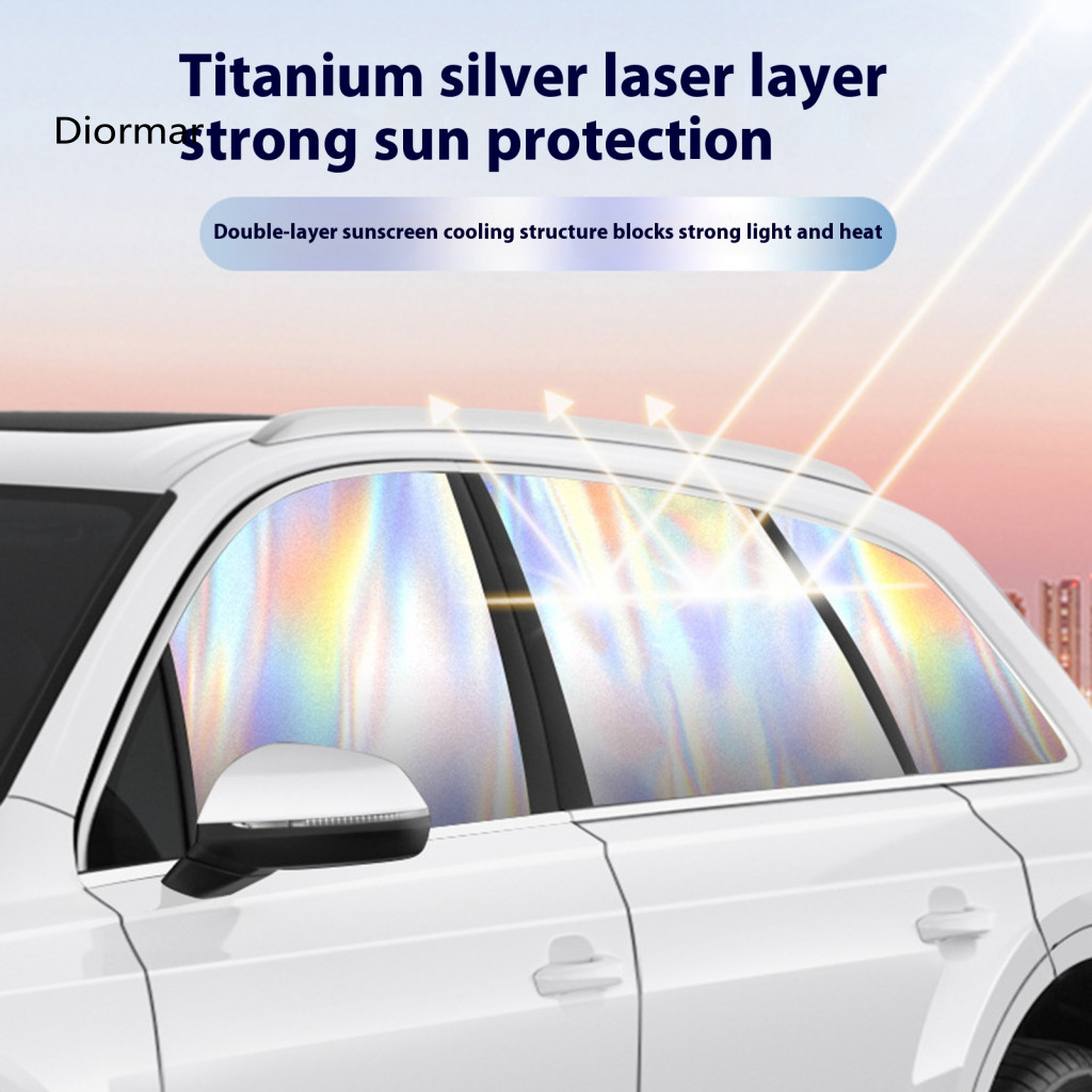 Breathable Side Window Sun Shade Car Sunshade for Rear Windows 4pcs Shades Magnetic Baby Uv Protection Privacy Mesh for