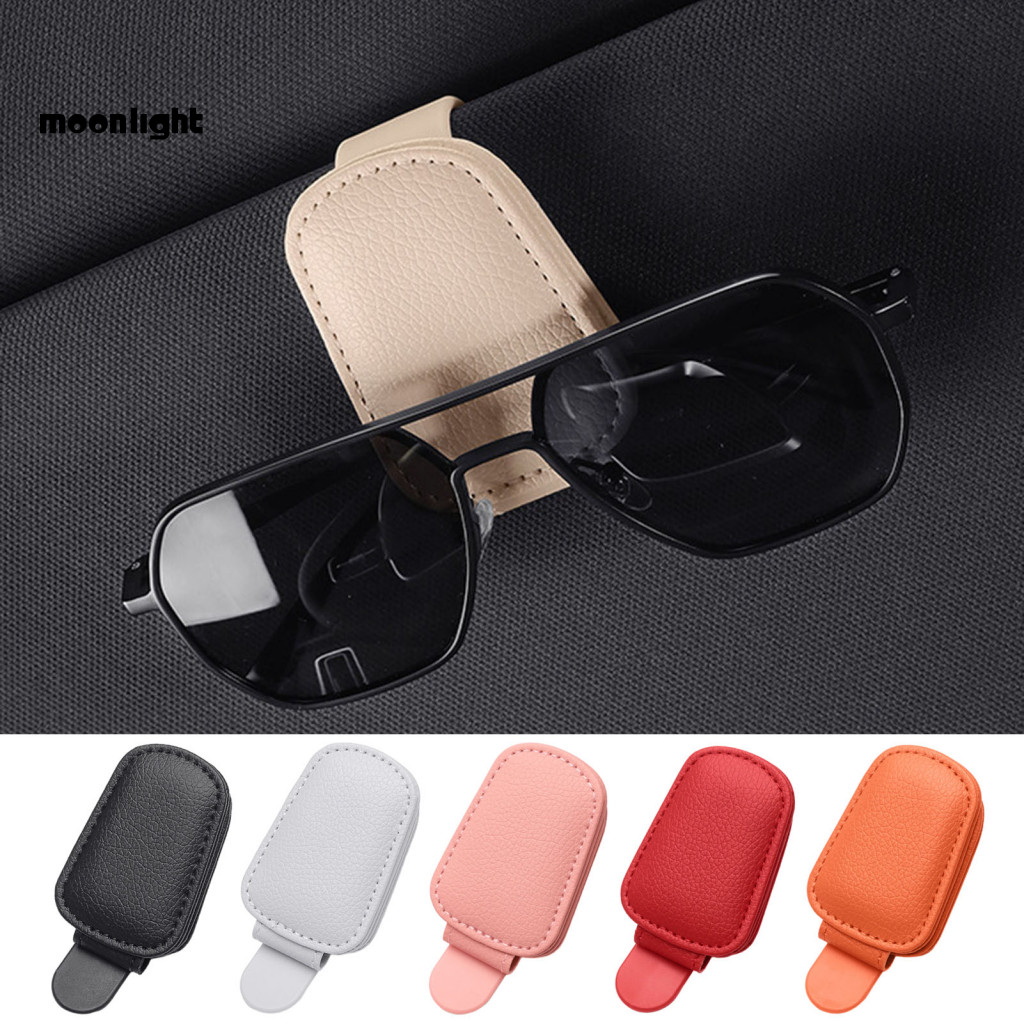 Magnetic Car Sunglasses Holder Clip for Sun Visor – Secure Driving Glasses for Cars Trucks Suvs and Rvs Durable Auto A